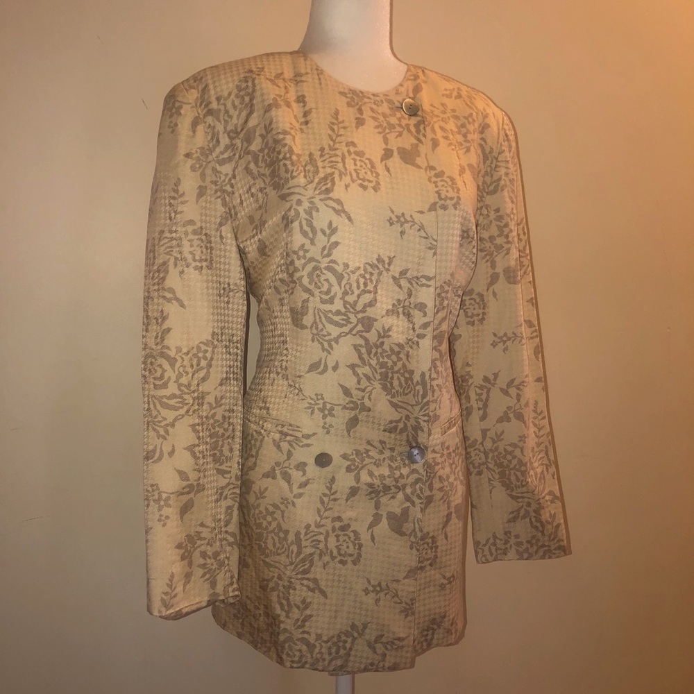 Vintage Silk Blazer